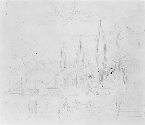 Home Sweet Home by William Rimmer, artwork, 1816-1879