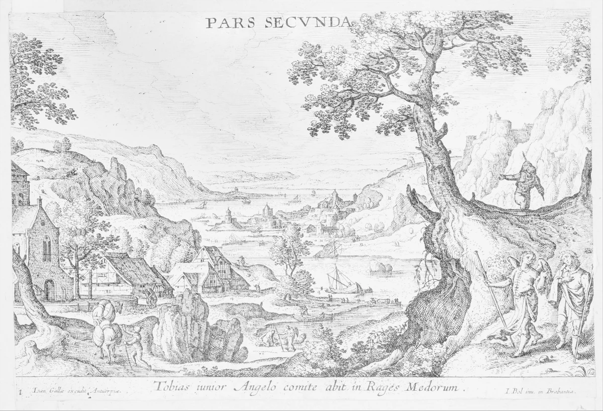 Pars Secunda from Topographia Variarum Regionum by Hans Bol, print, 1600-1676