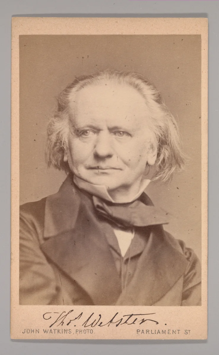 [Thomas Webster] by John and Charles Watkins, photograph, 1860-1869