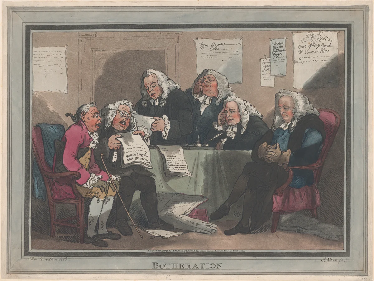 Botheration by Samuel Alken, print, 1793