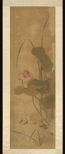 Herons in a Lotus Pond by Unidentified Artist, painting, 1368-1911