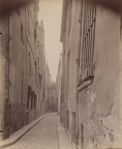 Rue de Nevers by Eugène Atget, photograph, 1899