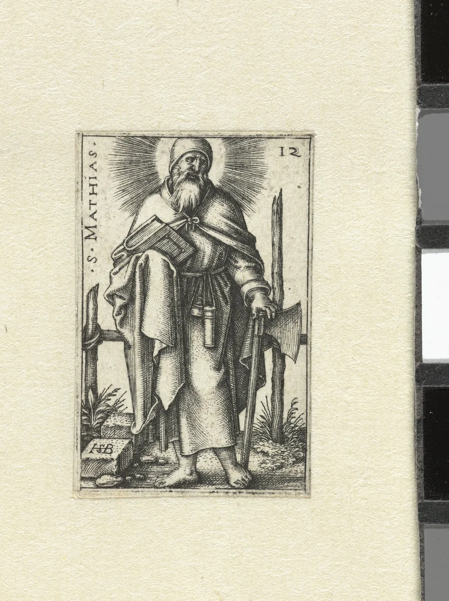 Mattias by Unknown, print, 1545-1546