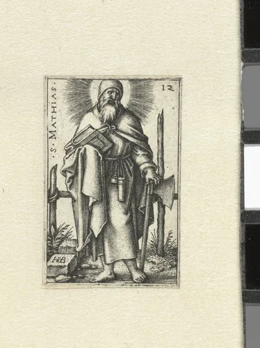 Mattias by Unknown, print, 1545-1546
