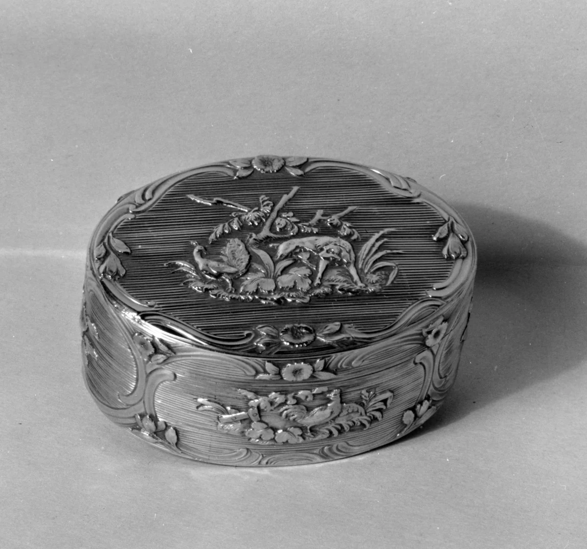 Patch box by Jean Formey, metalwork, 1759-1760