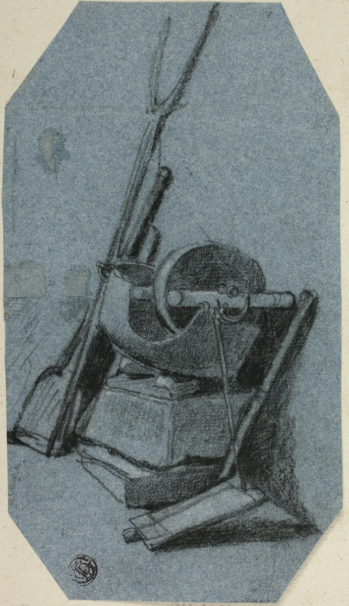 Farm Implements by Unknown Artist, drawing, 1800-1899