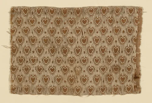 Fragment by Netherlands, textile, 1601-1700