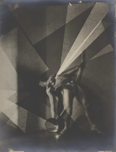 Triangle Composition (Harry Losee) by Jane Reece, photograph, 1922