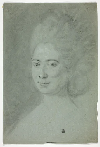 Portrait of a Lady by John Russell, drawing, 1700-1799