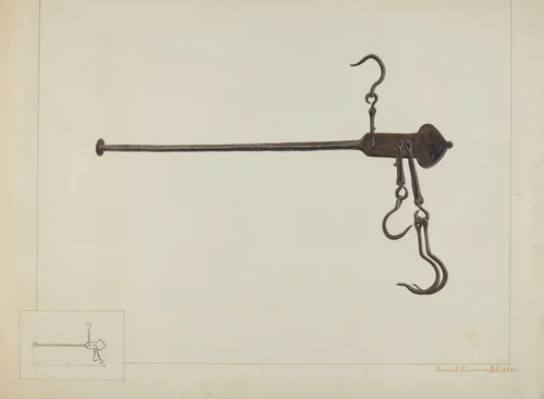 Iron Scales by Samuel Fineman, index of american design, 1937