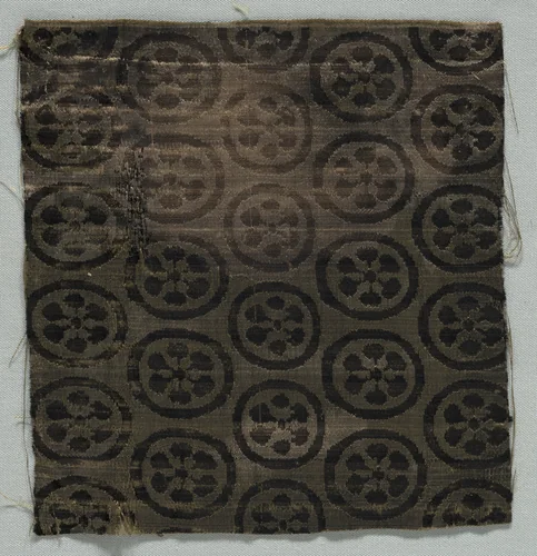 Silk Damask by Unknown, textile, 1400-1499