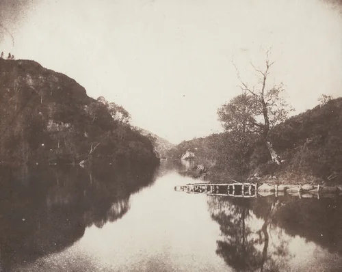 Loch Katrine by William Henry Fox Talbot, photograph, 1844