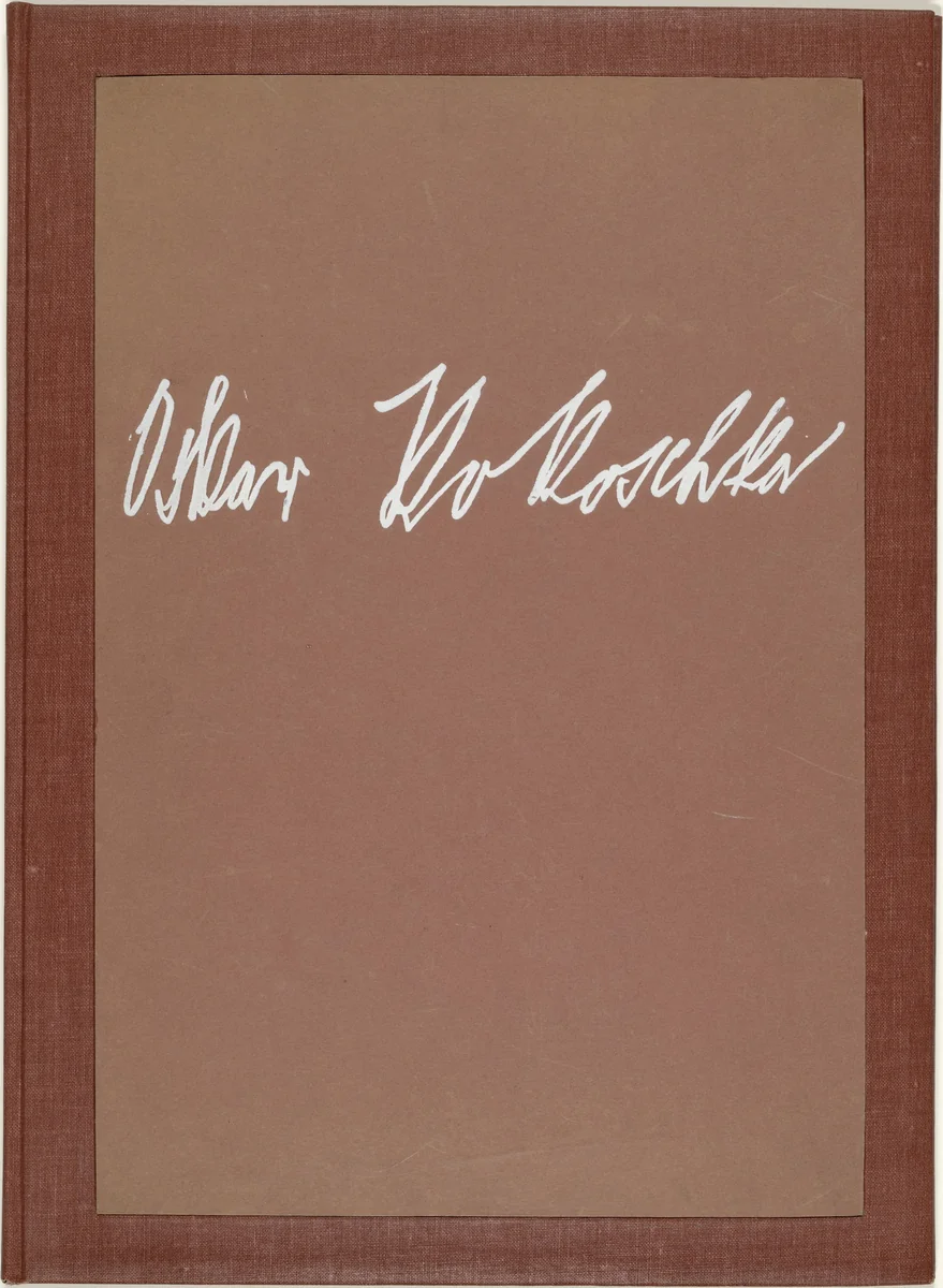 Mörder, Hoffnung der Frauen (Murderer, Hope of Women) by Oskar Kokoschka, illustrated book, 1916