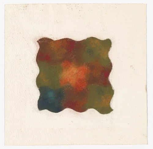 Color Abstraction II by Augusto Giacometti, drawing, 1919