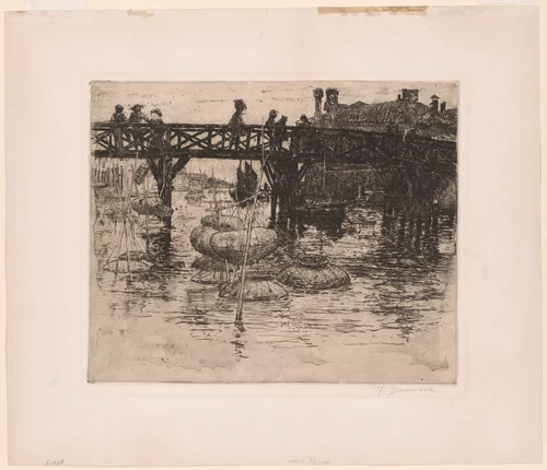 San Pietro in Castello (Small Plate) by Frank Duveneck, print, 1883