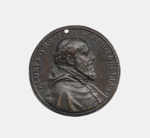 Cardinal Giacomo Savelli (1523–1587) by Jacopo Nizolla, metalwork, 1576