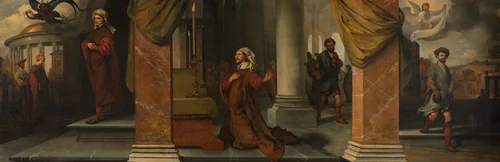 The Pharisee and the Publican by Barent Fabritius, painting, 1661