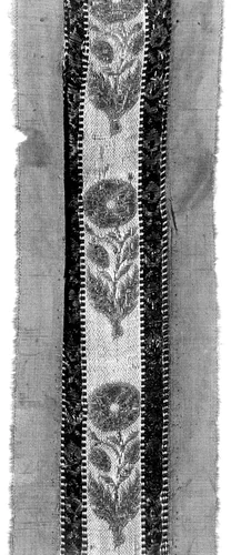 Fragment (Border) by Iran, textile, 1501-1600