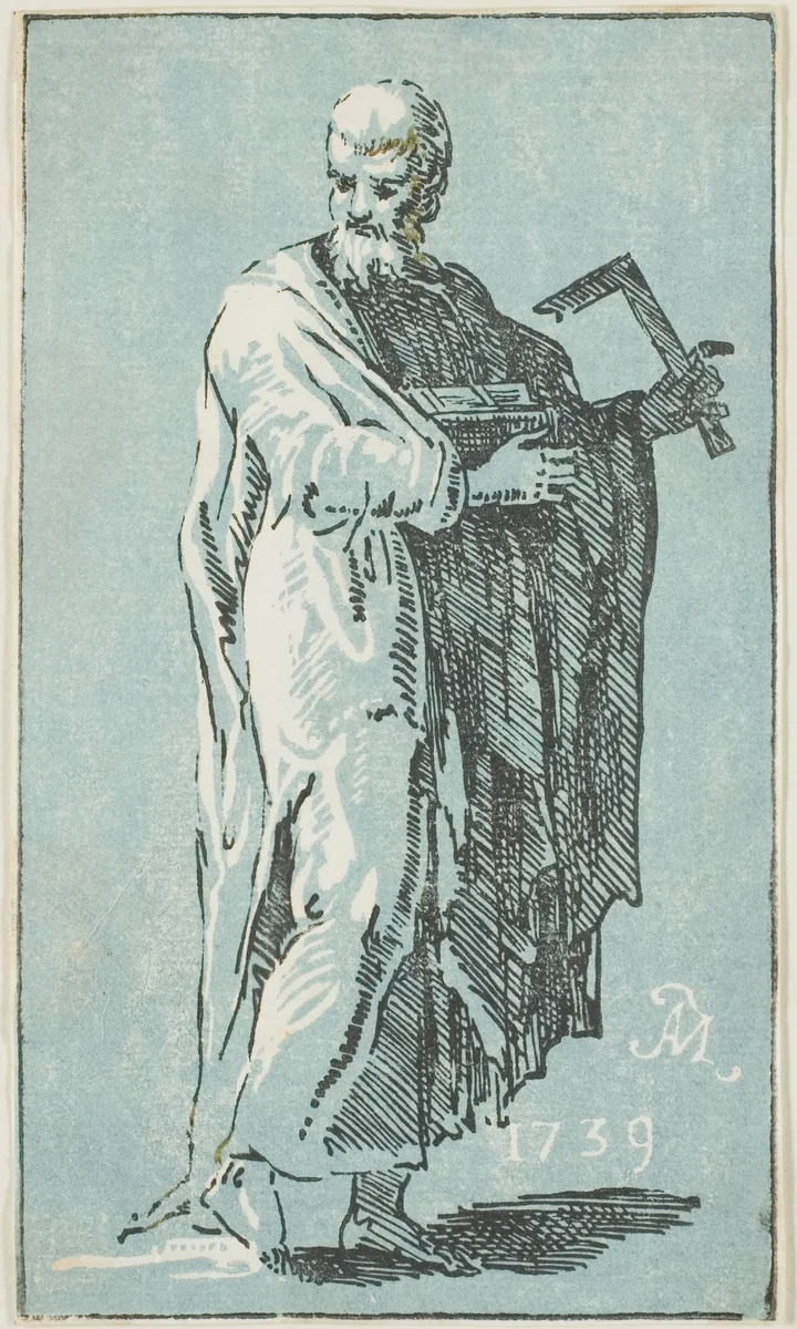 St. James Minor by Anton Maria Zanetti, print, 1739