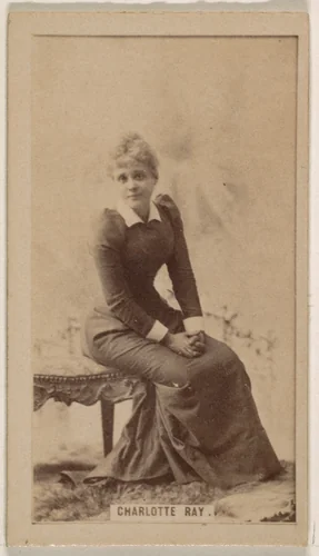 Charlotte Ray, from the Actresses series (N245) issued by Kinney Brothers to promote Sweet Caporal Cigarettes by Kinney Brothers Tobacco Company, photograph, 1890