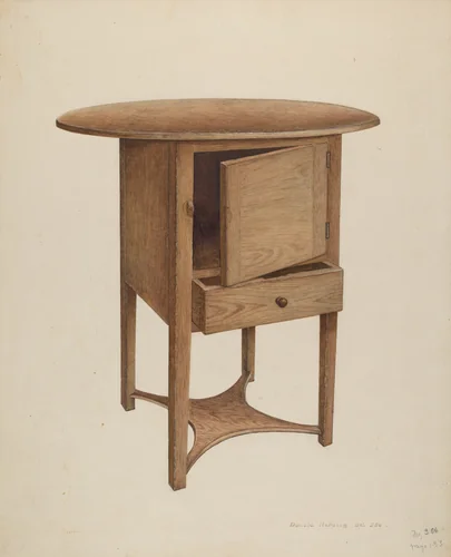 Cellaret by Donald Harding, index of american design, 1942