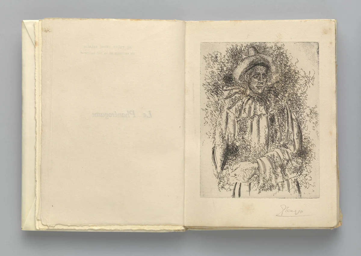 Le Phanérogame by Pablo Picasso, illustrated book, 1918