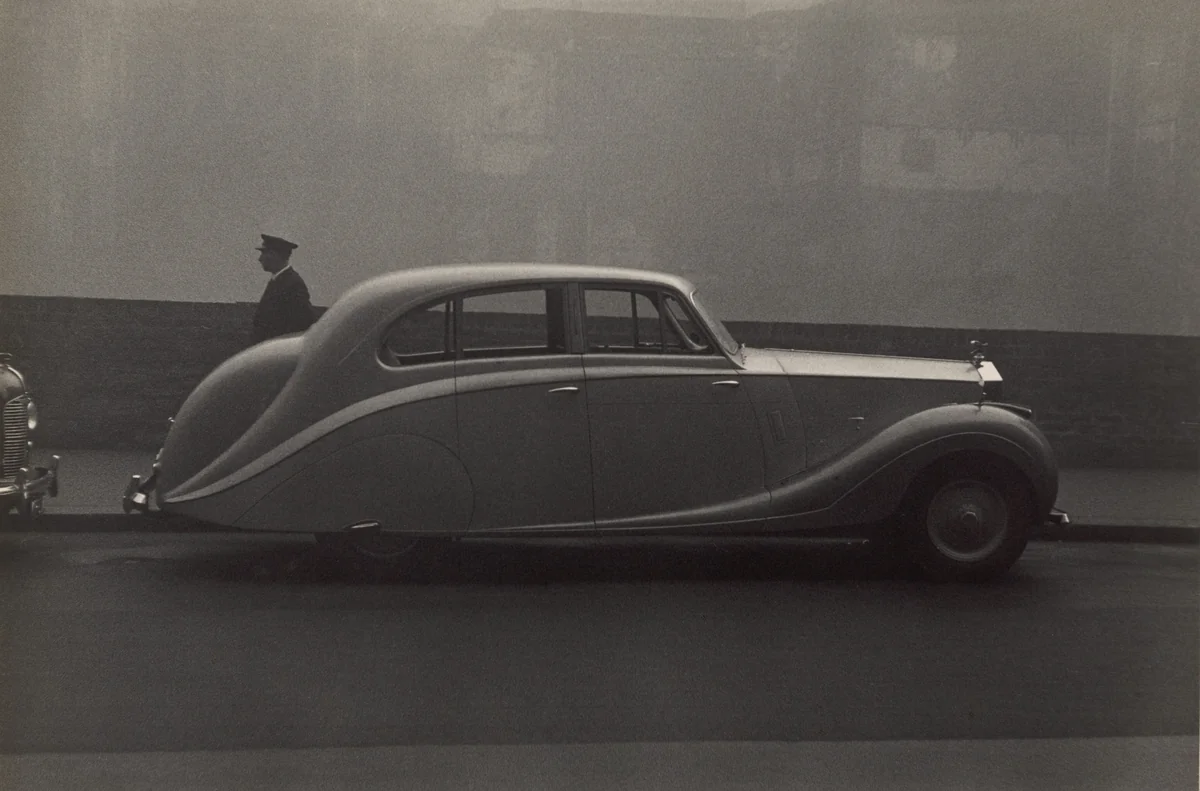 Chauffeur/London by Robert Frank, photograph, 1951