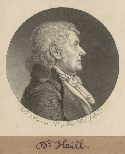 John Thurman by Charles B. J. Févret de Saint-Mémin, print, 1797-1798