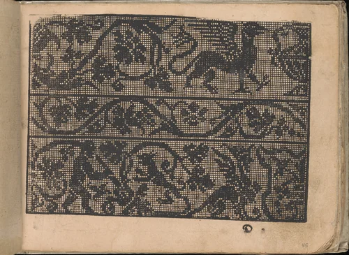 Neu künstlich Modelbuch (page 15r) by Bernhard Jobin, book, 1598