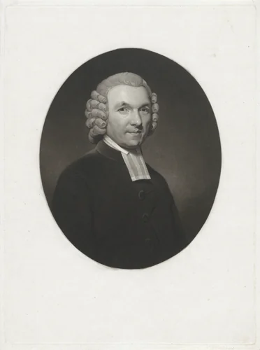 Portret van de predikant Didericus Tendall by Charles Howard Hodges, print, 1804