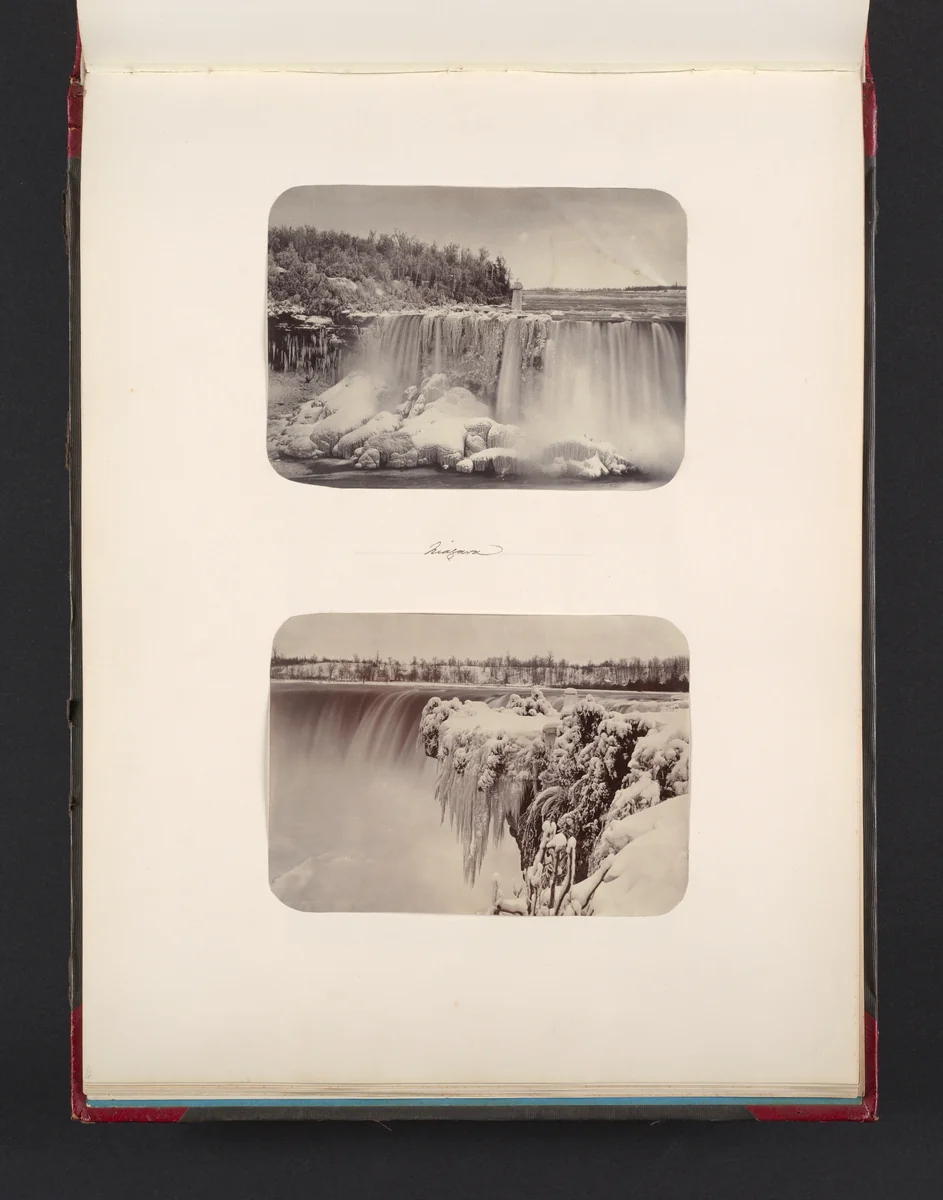 Niagara by John Thomson, photograph, 1865
