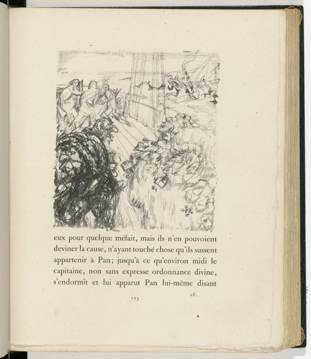 In-text plate (page 123) from Daphnis et Chloé by Pierre Bonnard, illustrated book, 1902