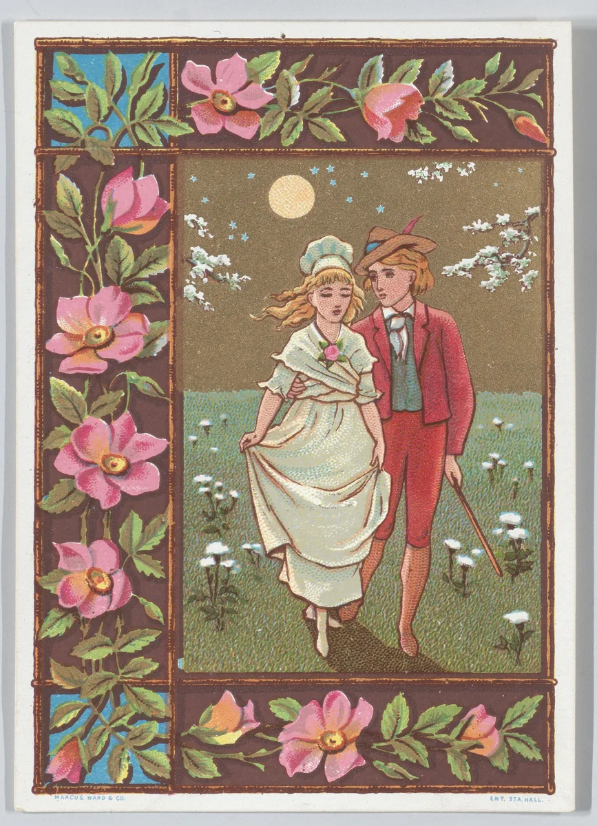 Valentine by Kate Greenaway, other, 1876