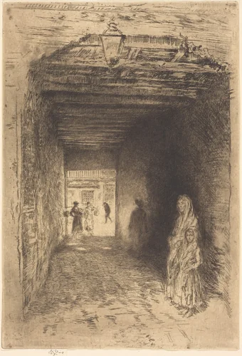 The Beggars by James McNeill Whistler, print, 1879-1880