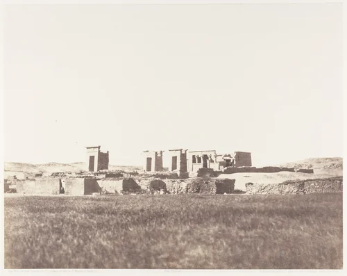 Débôd (Parembole), Vue Générale des Ruines by Félix Teynard, photograph, 1851-1852