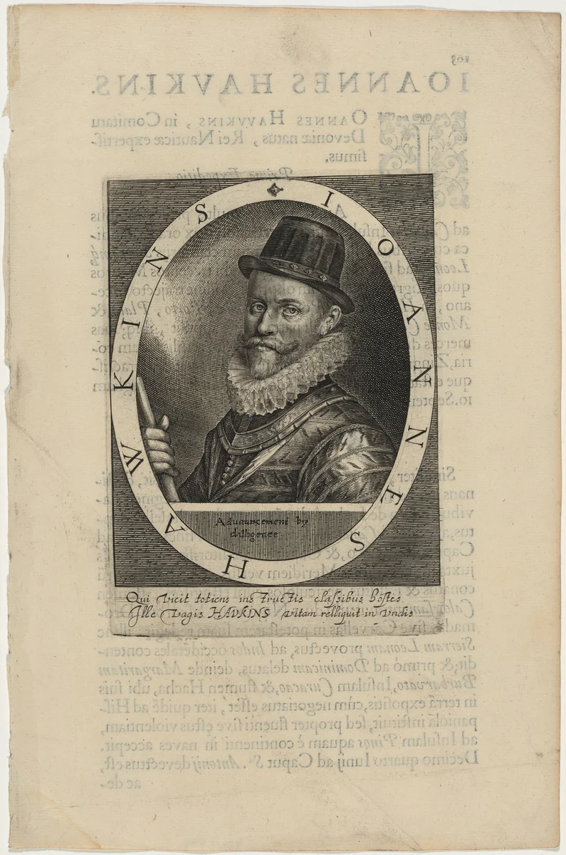Sir John Hawkins by Magdalena van de Passe
Willem de Passe, print, 1620