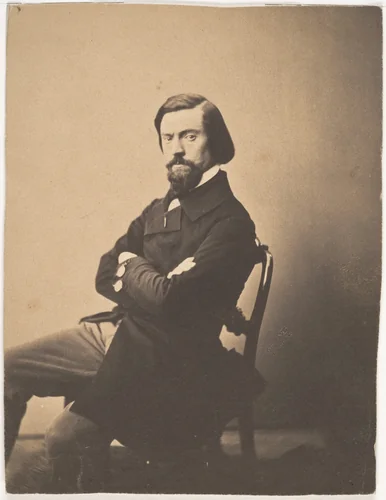 Portrait de Pitre-Chevalier by Gustave Le Gray, photograph, 1851-1855