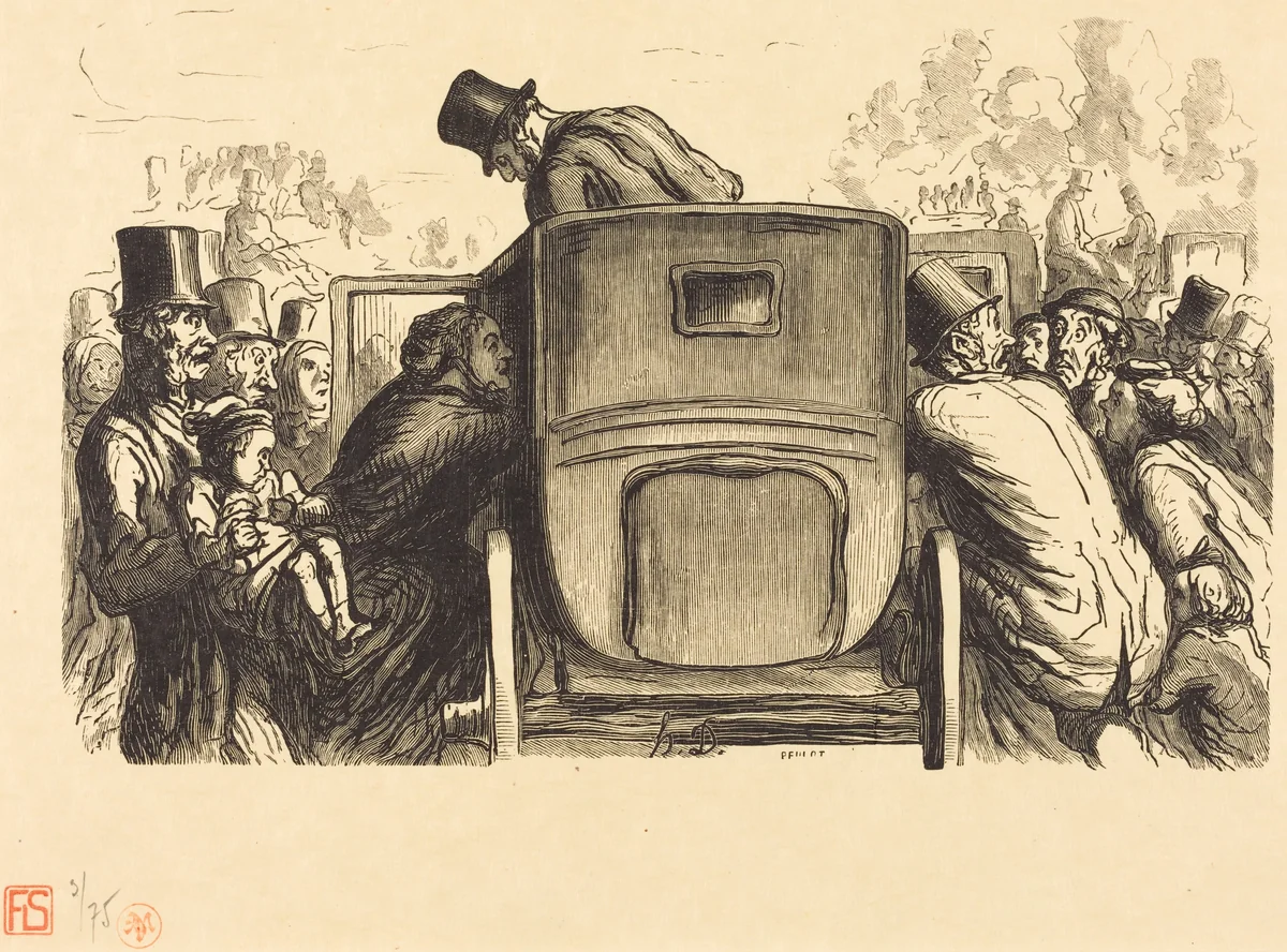 Exposition universelle: L'Etranger trouve toutes les facilites desirables... by Julien Antoine Peulot, portfolio, 1867