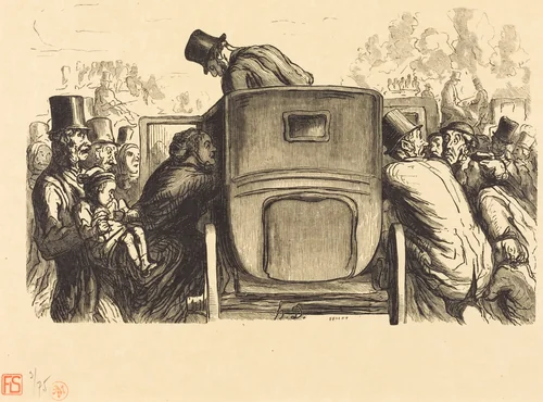 Exposition universelle: L'Etranger trouve toutes les facilites desirables... by Julien Antoine Peulot, portfolio, 1867