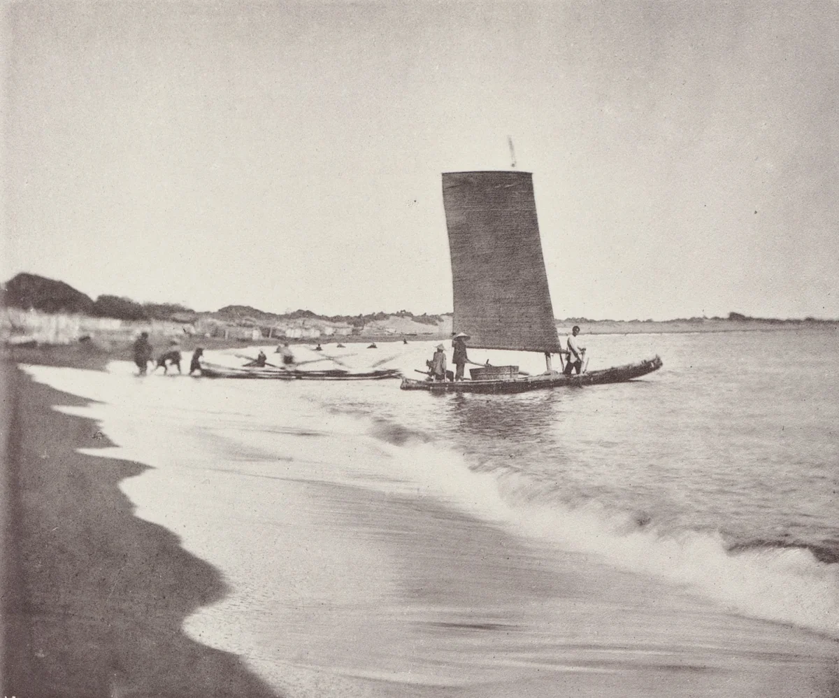 A Catamaran by John Thomson, photograph, 1873