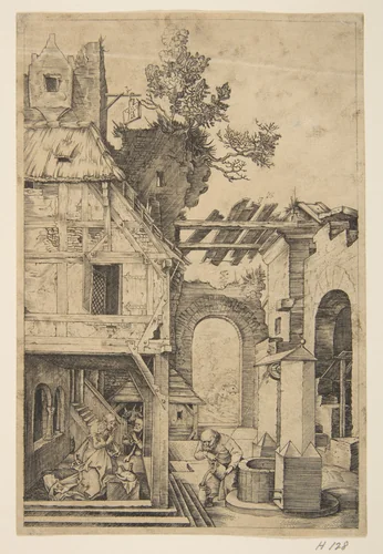 The Nativity (copy) by Albrecht Dürer, print, 1485-1600