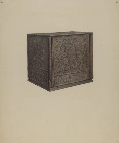 Jamb Stove by Roy Weber, index of american design, 1938