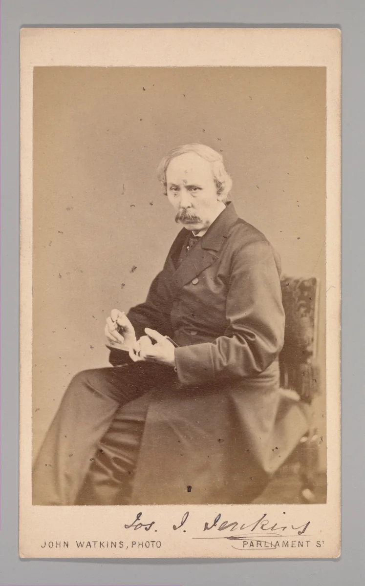 [Joseph John Jenkins] by John and Charles Watkins, photograph, 1860-1869