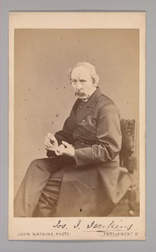 [Joseph John Jenkins] by John and Charles Watkins, photograph, 1860-1869