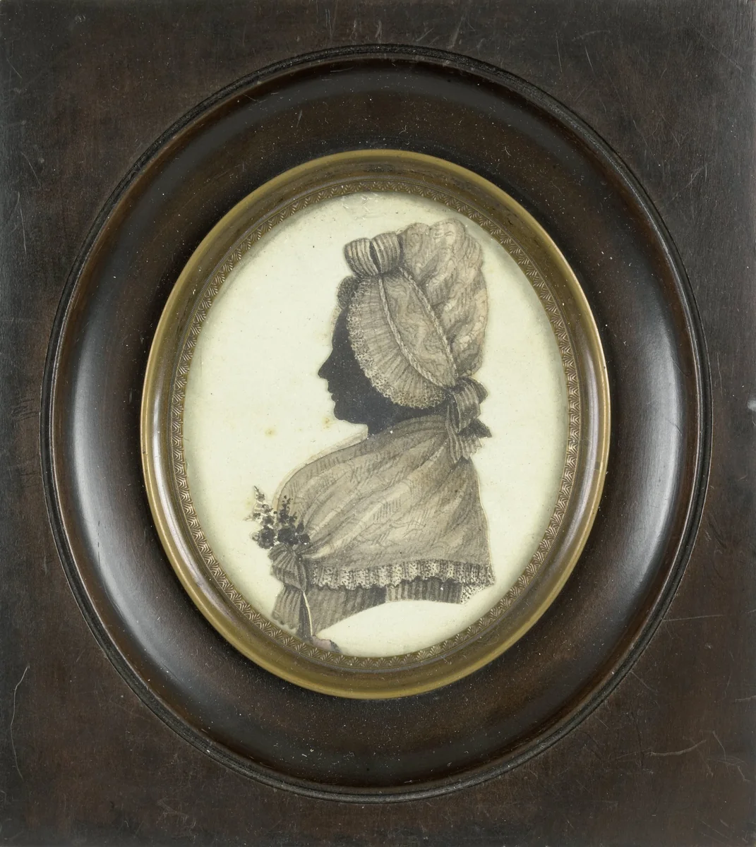 Portret van een vrouw by anonymous, painting, 1775