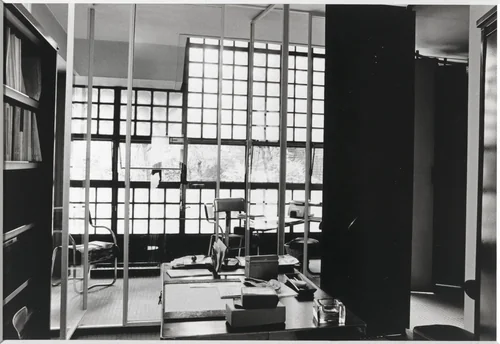 Maison de Verre, Paris by Michael Carapetian, Pierre Chareau, architecture, 1966