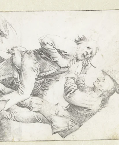 De tandmeester by Pieter Jansz Quast, drawing, 1616-1647