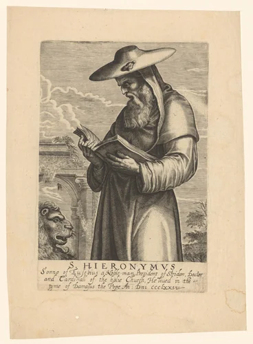 H. Hiëronymus by Martin Droeshout, print, 1623-1639
