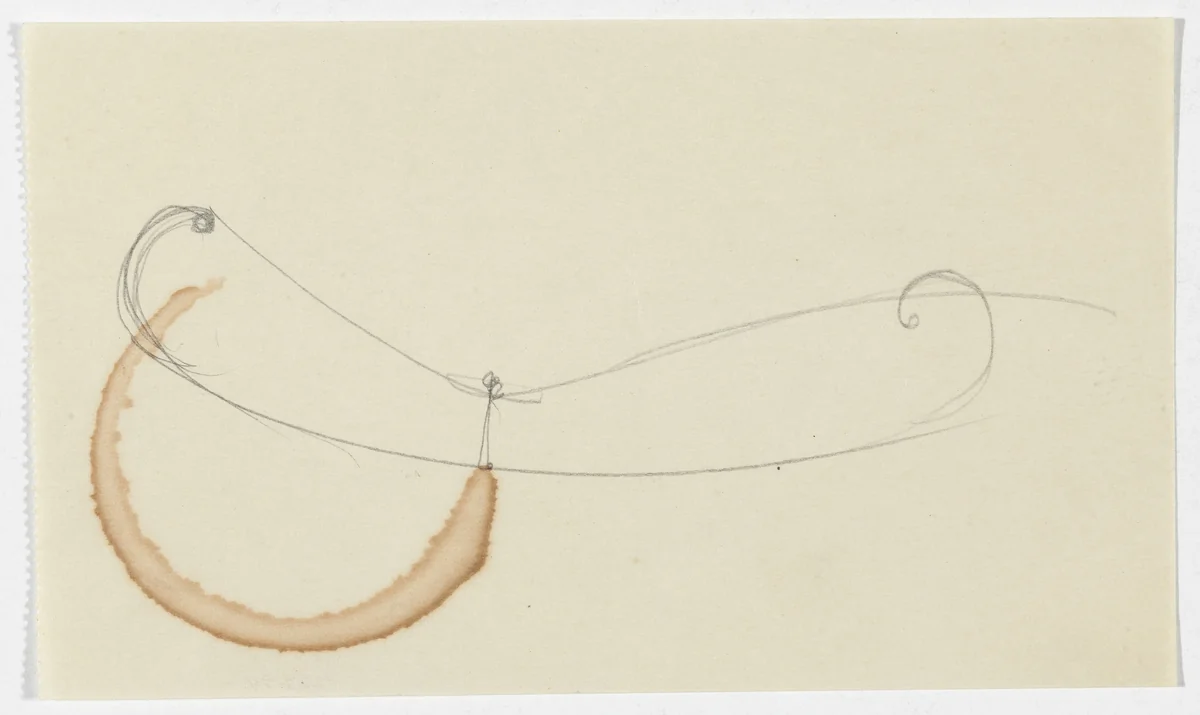 Reclining Chair without Arms (Elevation sketch) by Ludwig Mies van der Rohe, mies van der rohe archive, 1926