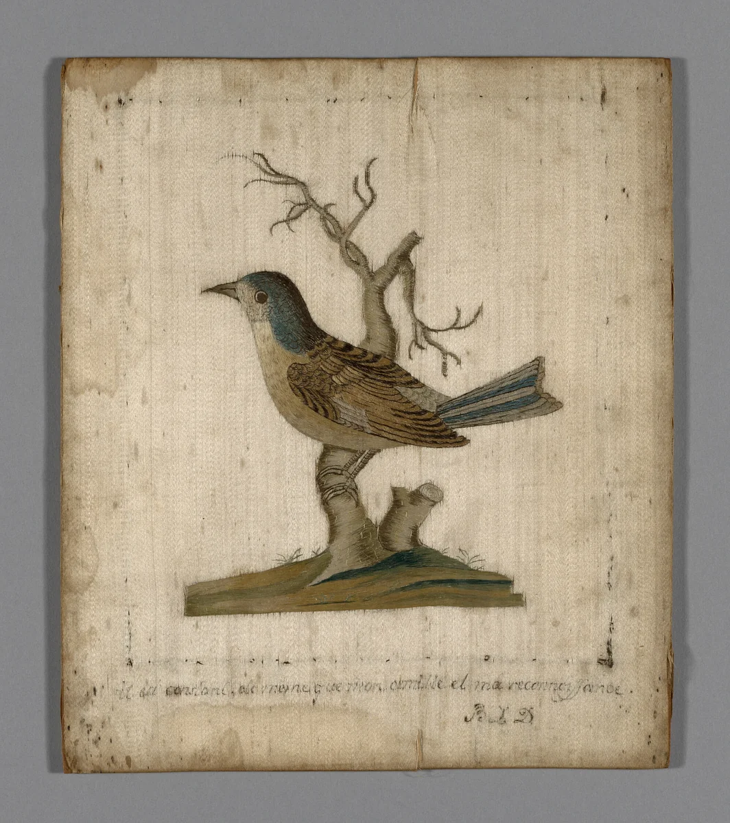Picture of a Bird by France, textile, 1701-1800